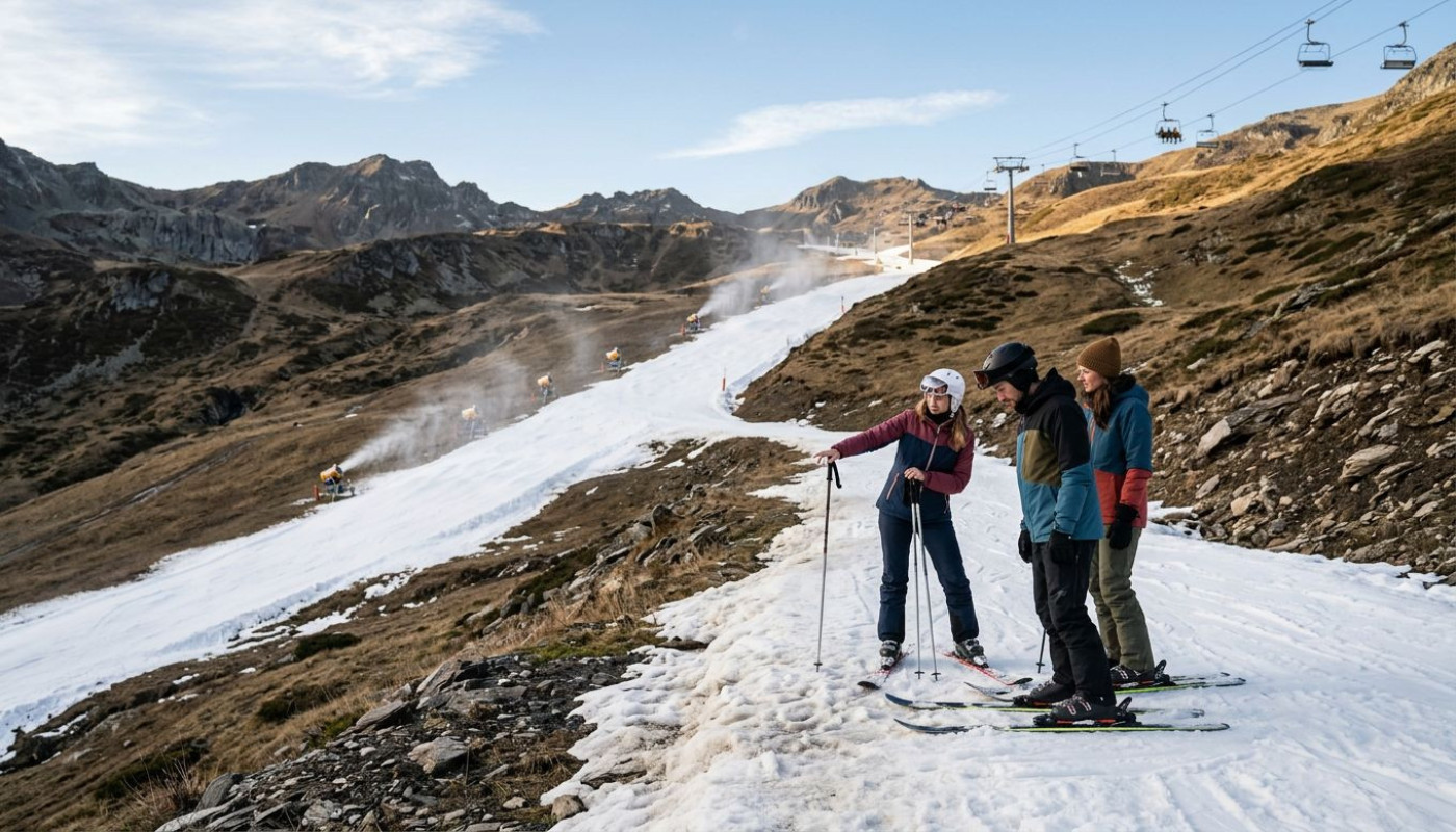Impact du changement climatique sur les stations de ski